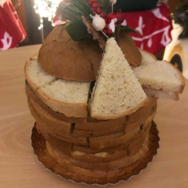 Salatini artigianali e panettone gastronomico della pasticceria sita a Pavia senza lattosio biologico