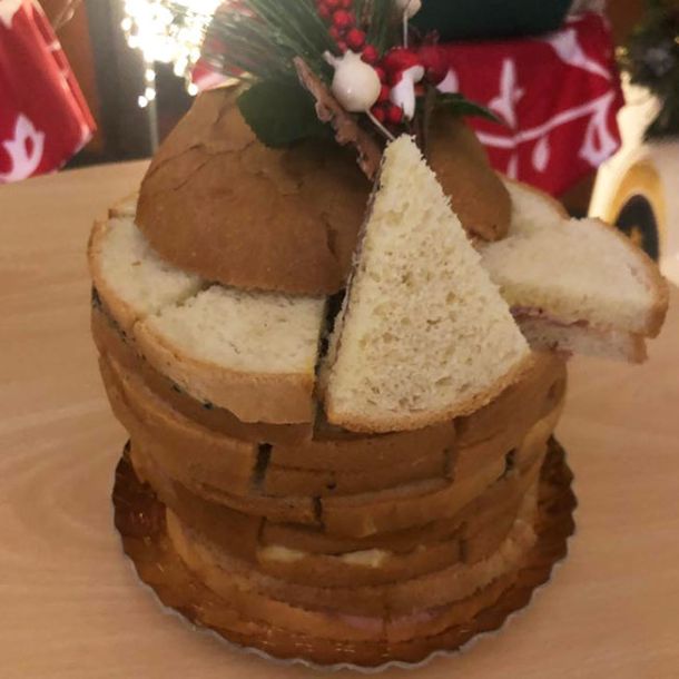 Salatini artigianali e panettone gastronomico della pasticceria sita a Pavia senza glutine biologico